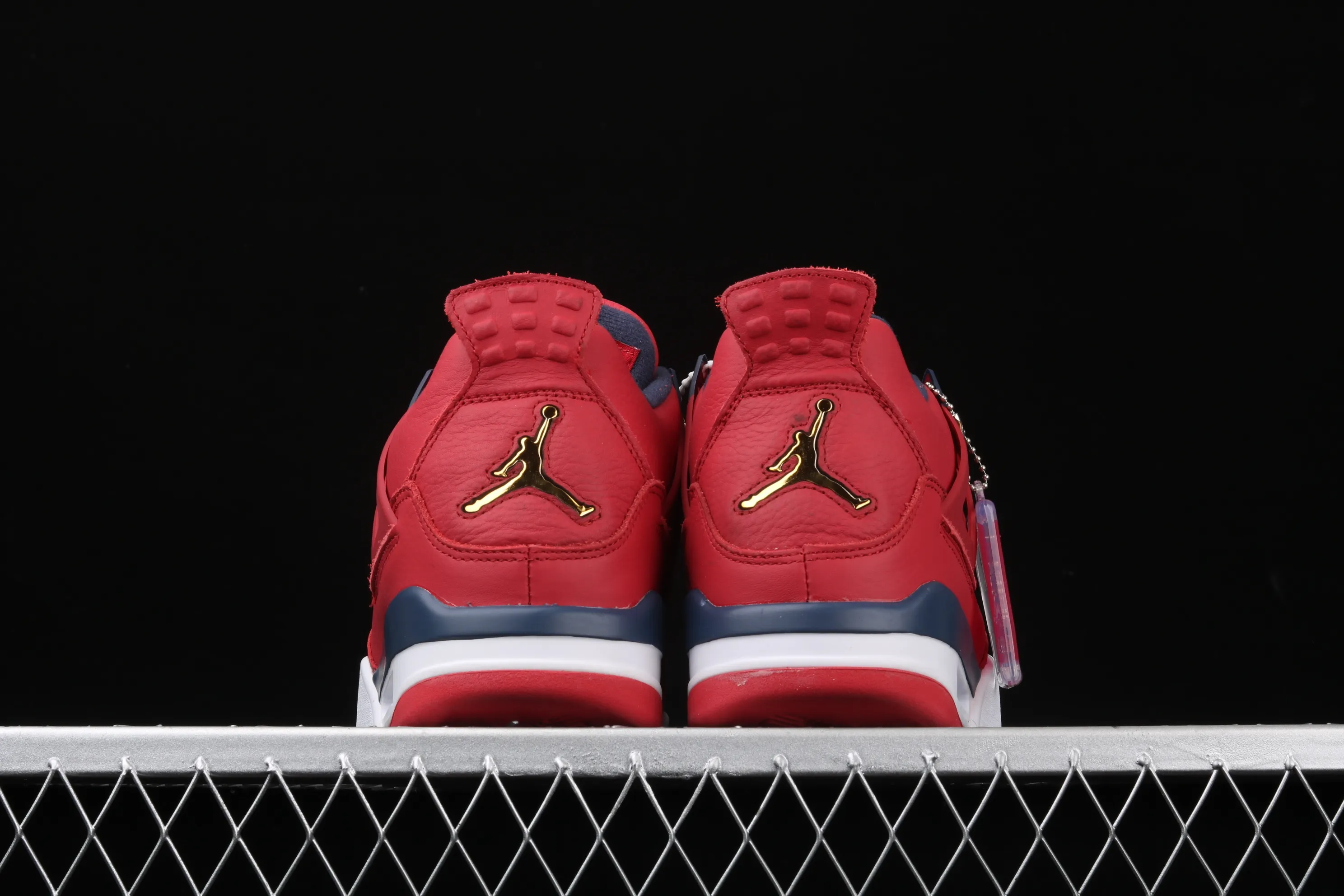 All categories Air Jordan Jordan series basketball shoes Air Jordan 4 Air Jordan 4 SE "FIBA" AJ4 Joe 4 World Cup League full head layer bright red basketball shoes CL1184-617